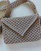 torby na ramię Letnia torebka ze sznurka handmade z chwostem 1