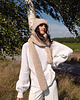 szale damskie Peruvian scarf powder pink 2