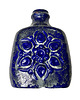 wazony Kobaltowy, duży, ceramiczny wazon Strehla Keramik, Niemcy lata 60. 7