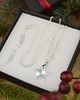kolczyki swarovski Świąteczny komplet biżuterii - Pierwsza Gwiazdka 2