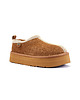 półbuty damskie Outback Platform Shoes Nordske Trim CHESTNUT 1