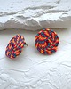 kolczyki soutache Kolczyki lollipop ze sznurka  2