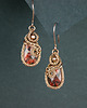 kolczyki wire wrapping Kolczyki z jaspisem 5
