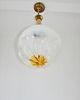lampy wiszące Lampa wisząca Mazzega Wlochy ,lata 70. 2