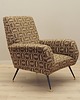 fotele Fotel wypoczynkowy, włoski design, lata 70, produkcja: Włochy 7