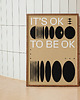 plakaty It's ok / Oryginalna grafika / poster print 1