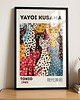 plakaty PLAKAT dekoracyjny czarne koty kropki abstrakcyjny Yayoi Kusama, poster 3