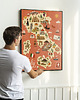 plakaty Plakat Mapa Włochy Italia na prezent - różne formaty do wyboru 1