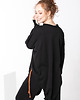 bluza bez kaptura damska Bluza damska, asymetryczna bluza bawełniana,futurystyczna 6