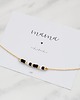 złote naszyjniki MAMA Morse Code Necklace 2