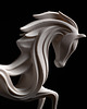 figurki i rzeźby Rzeźba HORSE, nowoczesna figura konia 1