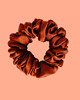 gumki do włosów Gumka jedwabna, scrunchie, frotka copper sunset MIDI 4