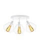 lampy wiszące Loftowa 3-płomienna lampa sufitowa z regulowanymi kloszami GIJON LOFT 1