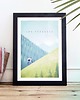 plakaty Pireneje - vintage plakat 2