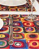 podkładki do kuchni zestaw 4 podkładek, Kwadraty i koła Kandinsky 3