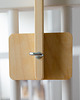 akcesoria do łóżeczek Drewniany pałąk do mobilu i karuzeli, naturalny, olejowany, handmade 5