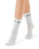 skarpetki damskie Skarpetki do jogi/pilates/fitness IDEAL GRIP - pearl grey 2