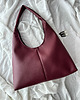 torby na ramię Torebka hobo ekoskóra Burgundy 1