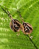 kolczyki wire wrapping Kalie miedzianki 1