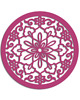 dekoracje - na ścianę DEKORACYJNY PANEL AŻUROWY, LAUSANNE, DEKORACJA ŚCIENNA 3D, ORNAMENT,60 cm, RÓ 1