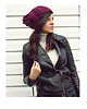 czapki damskie Czapka handmade beanie z wełną merino bulky 4