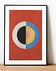 grafiki i ilustracje PLAKAT abstrakcyjny, Hilma af Klint, retro poster, modernizm 6