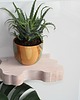 półki Półka ścienna z niewidocznym mocowaniem- 27cm/17cm/40mm/biały 3