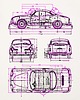 t-shirty męskie Koszulka VOLKSWAGEN KARMANN GHIA tshirt 1