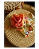 chokery Kolorowy jedwabny choker 2