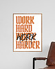 plakaty Plakat Sitodruk WORK / MARKER 3