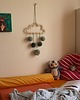 łapacze snów Chmura - ozdoba do pokoiku z pomponami 2