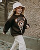 bluzy dla chłopców Dres oversize Black Robot Teddy 3