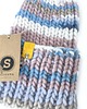 czapki damskie WOOLY COLOR "8"ciepła wełniana czapka 2