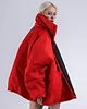 kurtki damskie Kurtka typu bomber oversize red 5