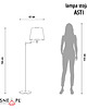lampy podłogowe Elegancka lampa stojąca z regulowanym ramieniem ASTI GOLD 5