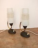 lampy stołowe Komplet lampek Mid Century 60s  6