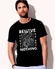 t-shirty męskie Koszulka  z nadrukiem Believe nothing 1