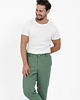 spodnie męskie Lniane spodnie SUNSET  eucalyptus green 1
