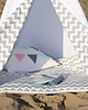namioty i tipi dla dzieci Tipi Ajku Chevron Grey  1