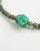 kolie Surowy Turkus i antyczny Jaspis Naszyjnik z detalem 3