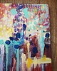 obrazy Obraz ręcznie malowany na płótnie 30x40 cm - abstrakcyjny pejzaż 2
