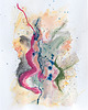 obrazy ORYGINAŁ - Stain No.8 - 30 x 40 cm 1