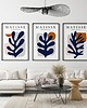 plakaty Zestaw 3 plakatów Matisse - Liście 1