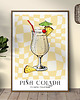 plakaty Plakat Kolekcja Koktajl: Pina colada 6
