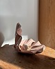 pojemniki na biżuterię Ceramiczna Podstawka na Biżuterię Różowa Muszla Skarbiec 1