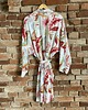 szlafroki damskie Szlafrok narzutka kimono w delikatny wzór 1