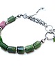 bransoletki wire wrapping Wiosna z rumieńcem  vol. 2 - bransoletka 4