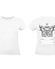 t-shirt damskie Biała koszulka damska  COLUMN 1