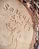 dekoracje świąteczne Drewniana podstawka Smakuj Życie, na prezent 3