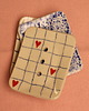 mydelniczki Ceramiczna mydelniczka w serca. Ceramika ręcznie robiona 4